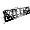 License plate frame 2 pcs Xtrobb 22028