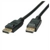 Digitus ROLINE RM Kabelis DisplayPort, v1.4, DP-DP, M/M, juoda, 3 m