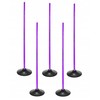 Yakimasport Yakima lazdų slalomo kliūčių ruožas, 100 cm, 100869, violetinės spalvos