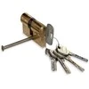 Haushalt Spynos cilindras, 65 mm, 30×35 mm, padengtas žalvariu