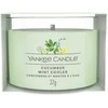 Yankee Candle agurkų ir mėtų skonio gaivinamoji žvakė 37 g