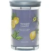 Yankee Candle Aromatinė žvakė Signature tumbler large Juodas Tea - Lemon 567 g