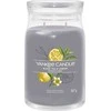 Yankee Candle Aromatinė žvakė "Signature large glass Juodas Tea - Lemon" 567 g