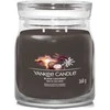 Yankee Candle Aromatinė žvakė Signature glass medium Juodas Coconut 368 g