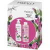 Set Yardley: English Rose Hydrating Body Milk, 250 ml + English Rose Moisturizing Floral Kūno prausiklis Body, 250 ml