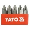 YATO smūginių atsuktuvų antgaliai, 5 vnt. PH2 2810