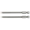 YATO KOŃCÓWKA / BIT 1/4" SPANNER 4x100mm + 8x100mm 2vnt.. 0498