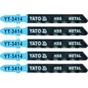 Yato Toya Sa Poland Pjūkliukai siaurapjūkliui 5vnt, 32TPI / 0.7mm (metalui) (YT-3414)