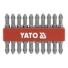 Yato Toya Sa Poland Antgalių rinkinys | dvipusiai | PH2x65 mm | 10 vnt. (YT-0481)