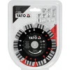 Yato Toya Sa Poland Deimantinis pjovimo diskas gelžbetoniui | 125 × 12 × 22,2 mm (YT-59900)