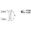 Yato Toya Sa Poland Vinys 10x2.0 mm, 1000 vnt. (YT-7032)