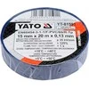 Juosta izoliacinė mėlyna 15 mm*20 m*0.13 mm YT-81591 YATO (12/72)
