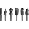 YATO metalo pjaustytuvai su kotu, FI 6 mm, 6 vnt. rinkinys.