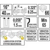 YATO ŁAŃCUCH TNĄCY DO PILARKI 45cm/72/325"/1,5