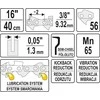 YATO ŁAŃCUCH TNĄCY DO PILARKI 40cm (16") 3/8"
