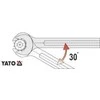 Kombinuotų veržliarakčių komplektas Yato YT-0365; 6-32 mm; 25 vnt.