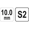 YATO KLUCZ TRZPIENIOWY IMBUS / HEX, Z RĘKOJEŚCIĄ 10,0mm KULA