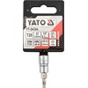 Yato Toya Sa Poland Antgalis įpresuotas į galvutę | 6.3 mm (1/4") | T-Star (Torx) T20 (YT-04304)