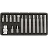 YATO KOŃCÓWKI TORX 15elem. Z OTWOREM 0417