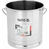 Toya Sa Poland Nerūdijančio plieno kibiras | sustiprintas dugnas | 12 l (YG-00650)