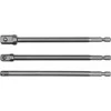 YATO ADAPTER HEX DO NASADEK KPL.3 vnt.. (1/4", 3/8", 1/2")