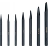 Yato Toya Sa Poland Centro / smailių išmušėjų rinkinys – profesionalus, CrV 6150, juodintas – 1,5–6 mm, 7 vnt (YT-47170)