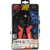 Antgalių presavimo replės Yato YT-23052; 175 mm + priedai