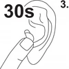 Ausų kištukai Yato YT-74521; 38 dB; 500 vnt.