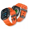 Yaxo Dirželis do Apple Watch Rugged Evo Sport Band 44/45/46/49 mm Magma Oranžinis