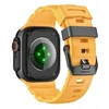Yaxo Dirželis do Apple Watch Rugged Evo Sport Band 44/45/46/49 mm, saulėtai geltona