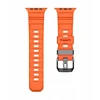 Yaxo Dirželis do Apple Watch Rugged Evo Sport Band 44/45/46/49 mm Magma Oranžinis