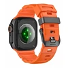 Yaxo Dirželis do Apple Watch Rugged Evo Sport Band 44/45/46/49 mm Magma Oranžinis