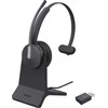 Yealink Dect Ausinės WH64 Hybrid Mono su Charging Stovas Teams