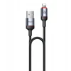 YESIDO CABLE CA129L 12W TYPE-C/LIGHTNING 1,2M 2A Juodas