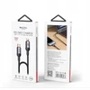 YESIDO CABLE CA182 27W TYPE-C/LIGHTNING 1.2M 3A Juodas