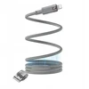 YESIDO magnetinis kabelis CA174 12W USB/LIGHTNING 1M 2.4A pilkas