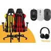 Fotel Yenkee YGC 110RD GHOST gaming chair YENKEE