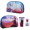 Disney Frozen II vaikiškos kosmetikos rinkinys (EDT tualetinis vanduo, 50 ml + dušo želė, 100 ml + kosmetinė)