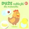 YOYO dideli lipdukai kūdikiams nuo 2 metų – višta