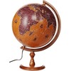 Zachem Retro šviečiantis gaublys 32cm su medine stotele ir burlaiviais