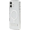 Dėklas ZAGG Crystal Palace Snap Kickstand MagSafe Apple iPhone 16 Plus – skaidrus