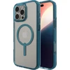 „Zagg International ZAGG Santa Cruz Snap“ – apsauginis dėklas, skirtas „iPhone 16 Pro Max“, suderinamas su „MagSafe“ (retro mėlynas)