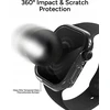 ZAGG InvisibleShield Glass Elite 360 - apsauginis stiklas, skirtas „Apple Watch Series 10“ (42 mm) laikrodžiui