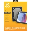 Dėklas na tablet Zagg ZAGG Rugged Messenger Case Apple iPad 10.9'' 10th Gen Charcoal, Cover, Apple, iPad 10.9'' 10th, 27.7 cm (10.9'')