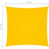 Uždanga nuo saulės, geltona, 2,5x2,5m, oksfordo audinys