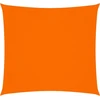 Uždanga nuo saulės, oranžinė,5x5m, oksfordo audinys, kvadratinė