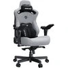 Žaidimų kėdė AndaSeat Kaiser 3 PRO XL, pilkos spalvos, medžiaga: audinys