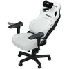 Žaidimų kėdė AndaSeat Kaiser 4 XL, baltos spalvos, medžiaga: eko oda