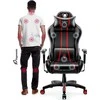 Žaidimų kėdė Diablo X-One 2.0 Gaming Chair King, Juodos/raudonos spalvos
