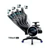 Žaidimų kėdė Diablo X-One 2.0 Gaming Chair Normal, Juoda-mėlyna